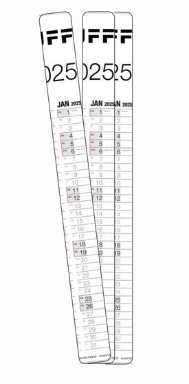 2025 MRP Planner (large), rolled and packaged individually